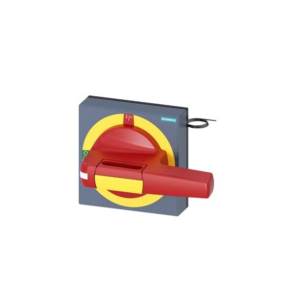 Siemens handle with masking plate EMERGENCY-STOP illuminated size 100x 100 for 8UD1841-2CD05 - main
