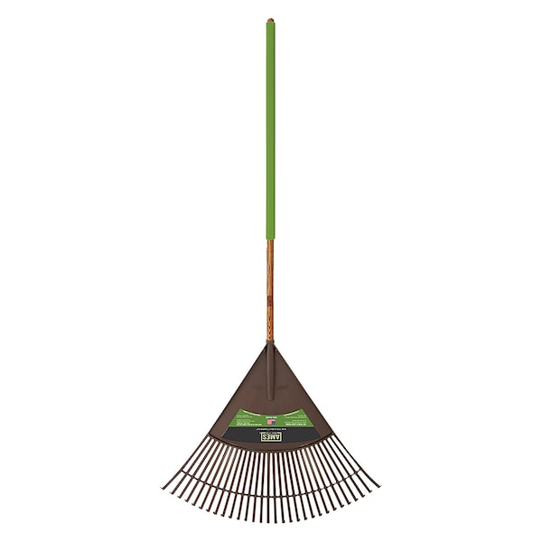 Ames 30 in Leaf Rake, Poly Head, Hardwood Handle, Cushion Grip 2915712 - main