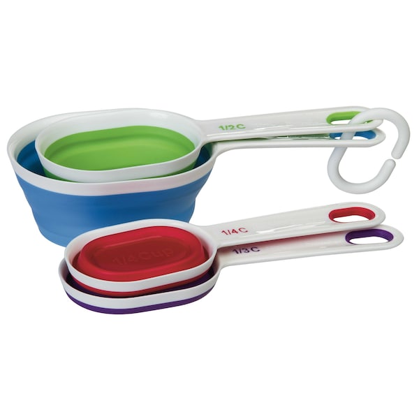 Progress Int KITCHEN SUPPLIES RV Used To Measure LiquidDry Ingredients For Cooking Collapsible Type Set Of 4 C BA-545 - main
