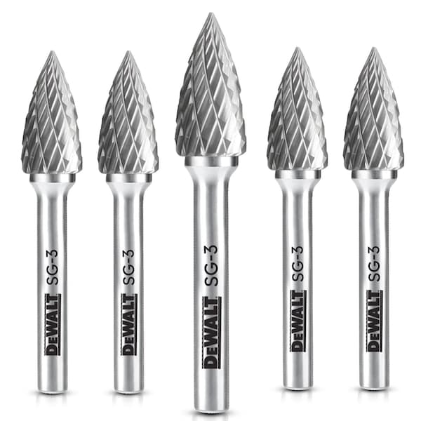 Dewalt CARBIDE BURR SIZE SG-3, 5PK DXCBTJSG3-5 - main