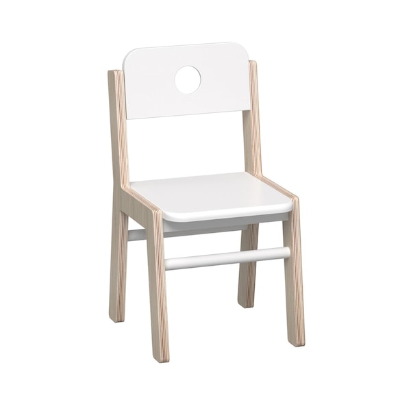 Beleduc By Playwell Illiana Chair Large - 13.4in Seat Height, Stackable Wood Chair 846162 - main