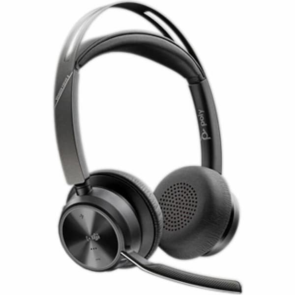 Hp POLY VOYAGER FOCUS 2 MICROSOFT TEAMS CERTIFIED USB-C-C HEADSET +USB-C/A ADAPTER 9T9J6AA#AC3 - main