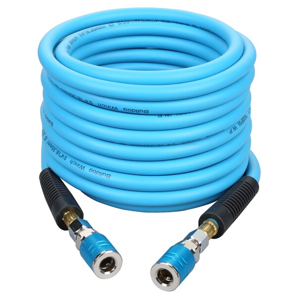 Bulldog Winch 30ft Air Hose double female QC 42084 - main