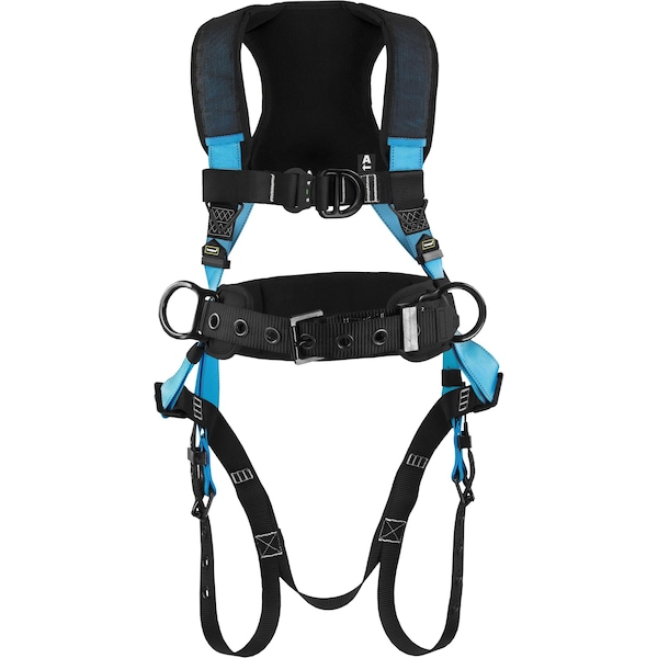 Ironwear Heavy-Duty Full-Body Harness w/ Ultra-Lightweight Aluminum D-Rings Small-Medium 2161-SM-MD - main