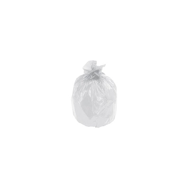Bubblefast 250-Second Chance Trash Liners - Clear, 15 Gallon, 1.0 Mil., Flat Pack, 250PK BFCL6001 - main