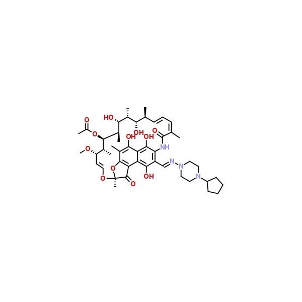 Ak Scientific Rifapentine (100mg), CAS 61379-65-5 F289-100mg - main