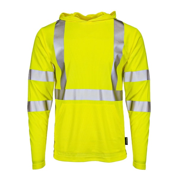 Dome75 DYNAMIC Series Class 3 Viz-Dri Hooded T-Shirt MD DSH1431 - main