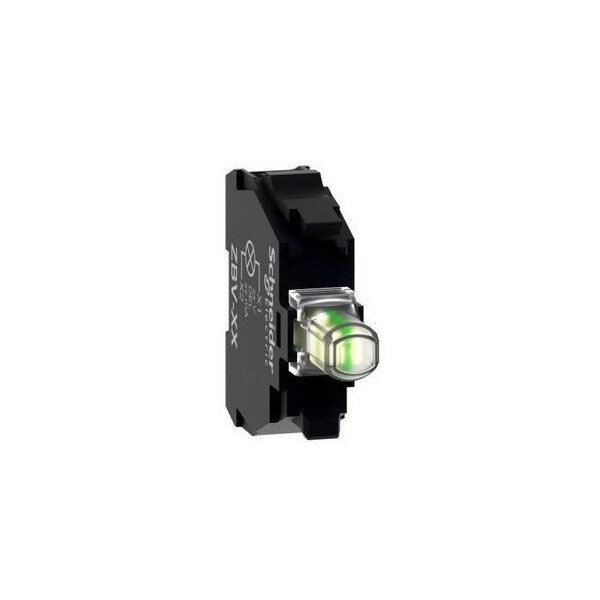 Square D Harmony XB4/XB5 White Light Block, 110-120V LED ZBVG1 - main