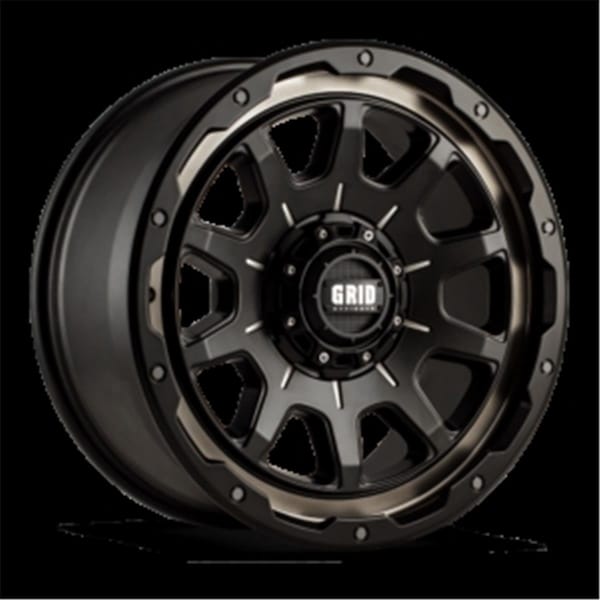 Hard Top E2987Y125 20 x 9 GD15 - 12 mm Offset 8 x 170 Gloss Black with Double Dark Tint Wheel HA2137874 - main