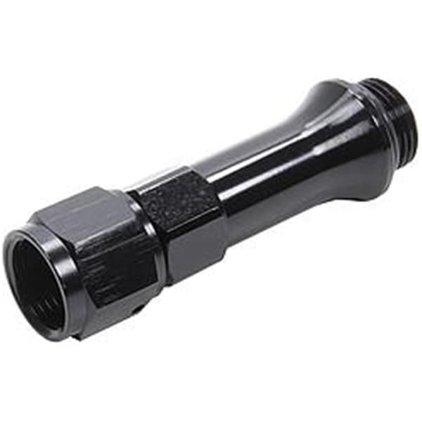 Powerhouse 0.75 in.-16 to -8 ORB Aluminum Carburetor Fitting for Holley Ultra HP - Black PO3615371 - main