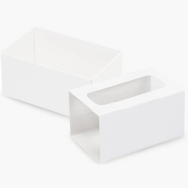 Nashville Wraps White Macaron Cookie Box Set, 3.75x2.5x2, 10PK MCMWHM - main