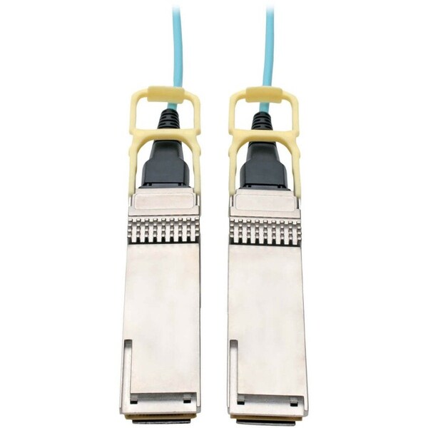Eaton ACTIVE OPTICAL CABLE - MALE LEFT GENDER - MALE RIGHT GENDER - QSFP28 RIGHT CONNE N28H-01M-AQ - main
