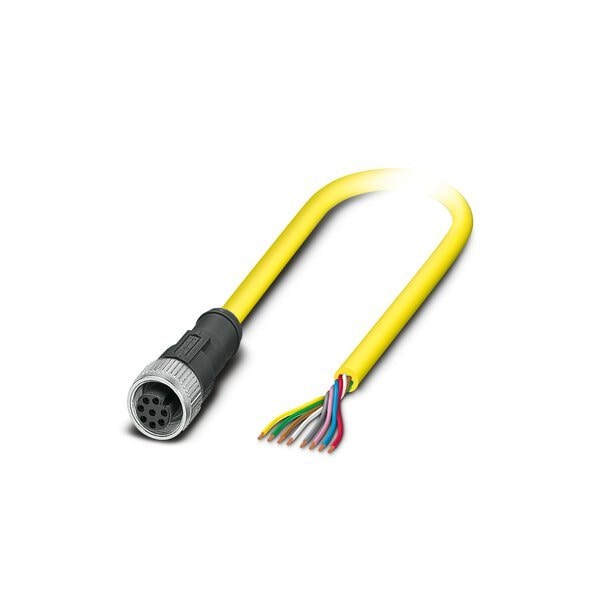 Phoenix Contact SAC-8P- 5 0-542/M12FS BK 1406104 - main