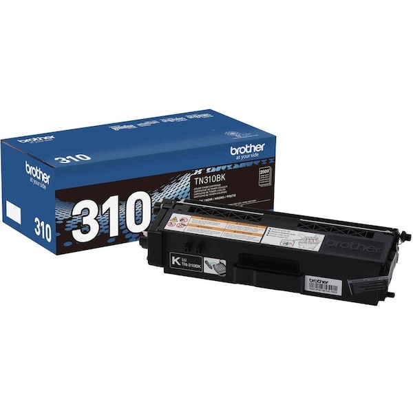 Brother Black Toner Cartridge 2,500 Yield TN310BK - main
