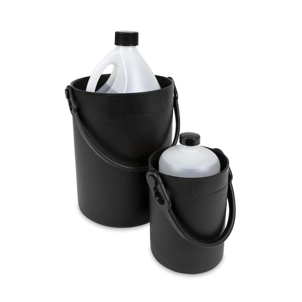 Heathrow Scientific Safety Bottle Carrier, 4.5 L, Black 400751BLK - main