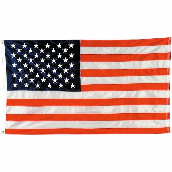Baumgartens Indoor/outdoor U.s. Flag, Nylon, 8 Ft X 5 Ft TB5800 - main