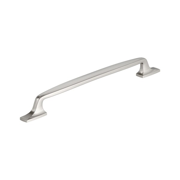 Amerock Highland Ridge 10-1/16 inch 256mm Center-to-Center Satin Nickel Cabinet Pull BP55329G10 - main