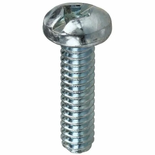 Dottie #10-24 x 3/4 in Combination Slotted/Square Round Machine Screw, Zinc Plated Carbon Steel, 100 PK RMDS102434 - main