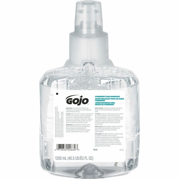Gojo reg LTX12 Pomeberry Foam Handwash Refill, Light Blue GOJ191602 - main