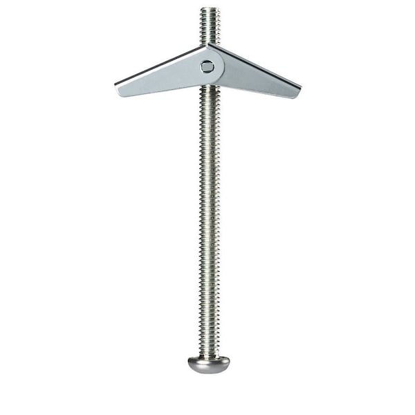 Cobra Anchors Spring Toggle Bolt, 3 in L, Steel, 68 lb 082Y - main