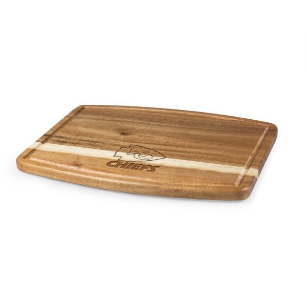 Picnic Time Family Of Brands NFL Kansas City Chiefs - Ovale Acacia Cutting Board 893-00-512-163-2 - main