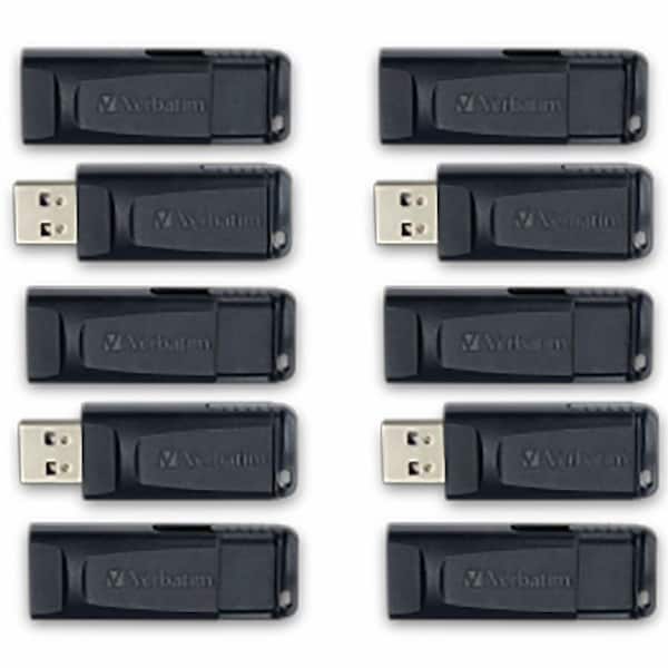 Verbatim 32GB Store 'n' Go USB Flash Drive - 10pk Business Bulk - Black 70893 - main