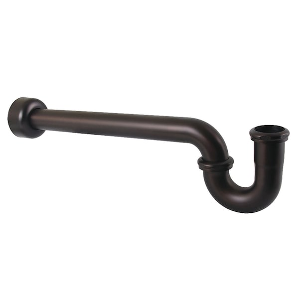 Kingston Brass 1-1/4, or 1-1/2 x 1-1/2 in. P-Trap with Box Flange, 19 in. Length, 18 Gauge, Oil Rubbed Bronze CC6245 - main