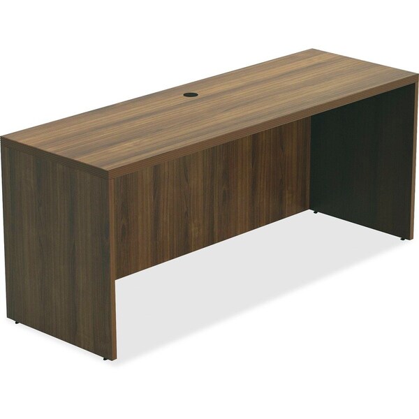 Lorell Credenza - 59" x 23.6" x 30" - Walnut - Chateau Series 34311 - main