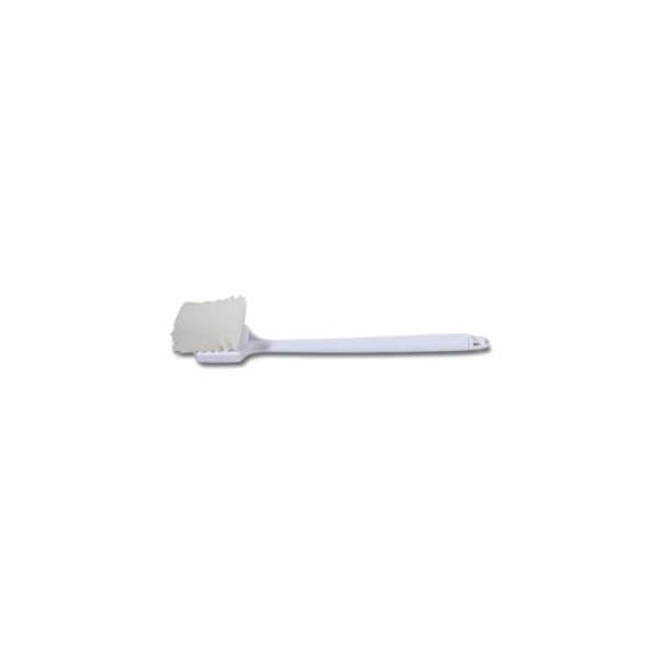 Magnolia Brush Utility Brush, 20 in Block, 2 in Trim L, White Nylon, 12PK 455-73-N - main