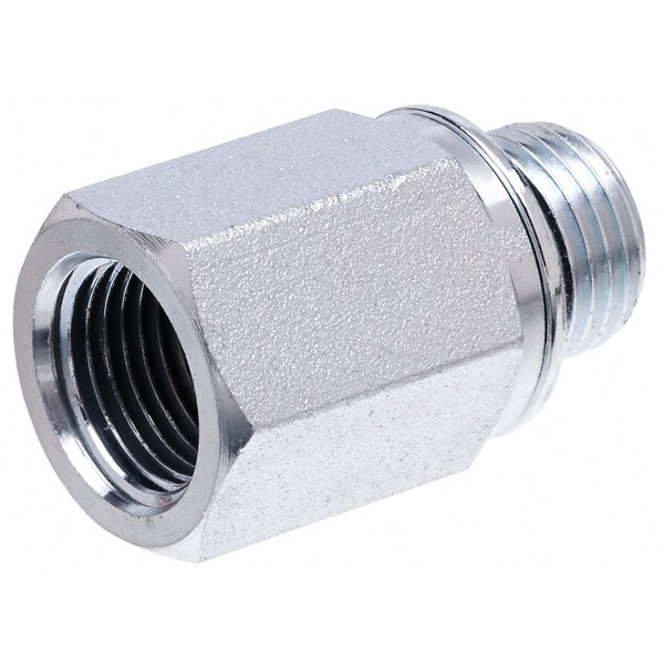 Gates Male Metric with O-Ring to Female Pipe NPTF Metric Conversion G63120-2412 - main