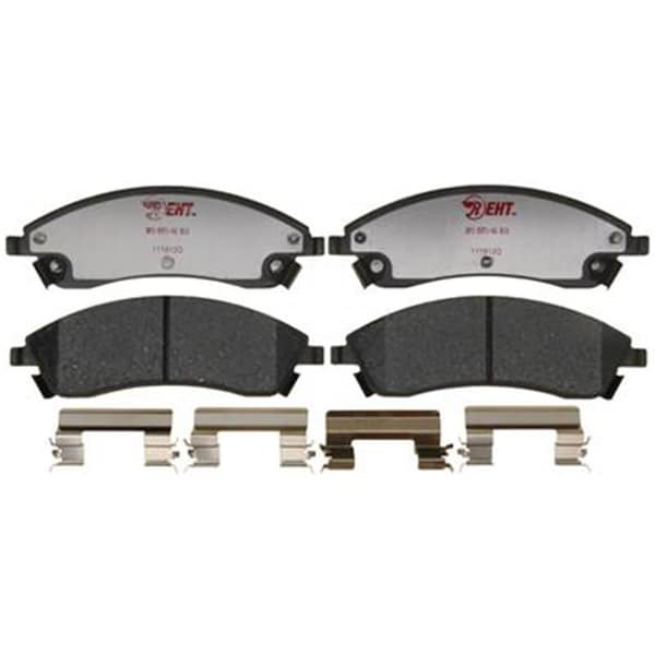 Rm Brakes EHT1019H Ceramic Brake Pad Set With Hardware - 2004-2009 Cadillac Srx R53-EHT1019H - main