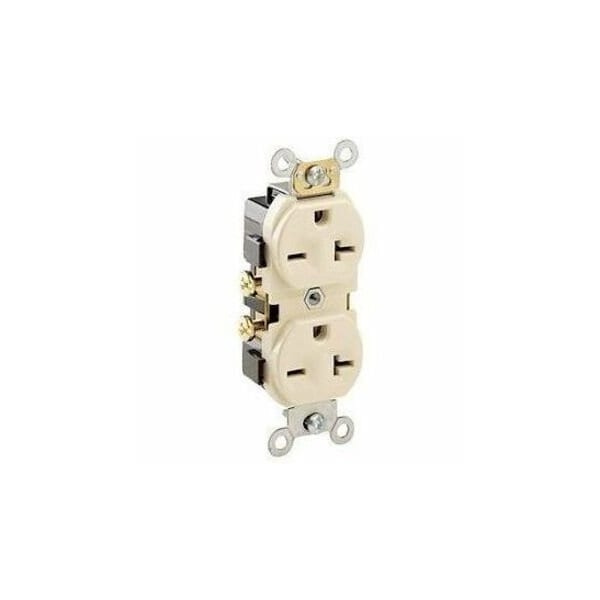 Leviton Dup 20A 250V Self-Gr Ivr Ctr Pack 5822-ICP - main