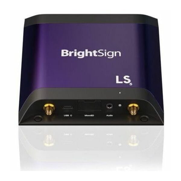 Brightsign H.265, Full HD and 4K video, HTML5, graphics & digital audio LS445 - main