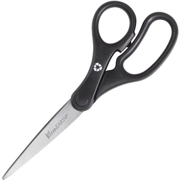 Westcott Scissors, 7" KleenEarth Basic Scissors, Black 15582 - main
