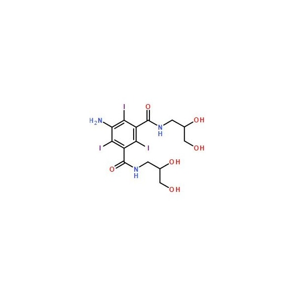 Ak Scientific 5-Amino-N, N'-bis(2, 3-dihydroxypropyl)-2, 4, 6-triiodo-1, 3-benzenedicarboxamide (5g), CAS 76801-93-9 Q963-5g - main