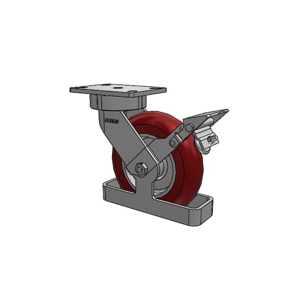 Albion Caster, Maintenance-Free, 8x2, 38AX08228S01FBKTO 38AX08228S01FBKTO - main