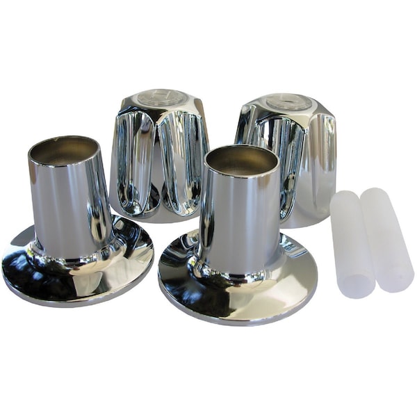 Westlake Pipe & Fittings Price Pfister Round Clear Tub & Shower Handle Kit 1/1/9151 - main