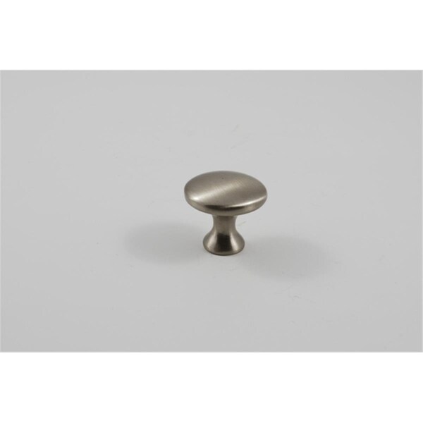 Residential Essentials Mushroom Cabinet Knob- Satin Nickel 10295SN - main