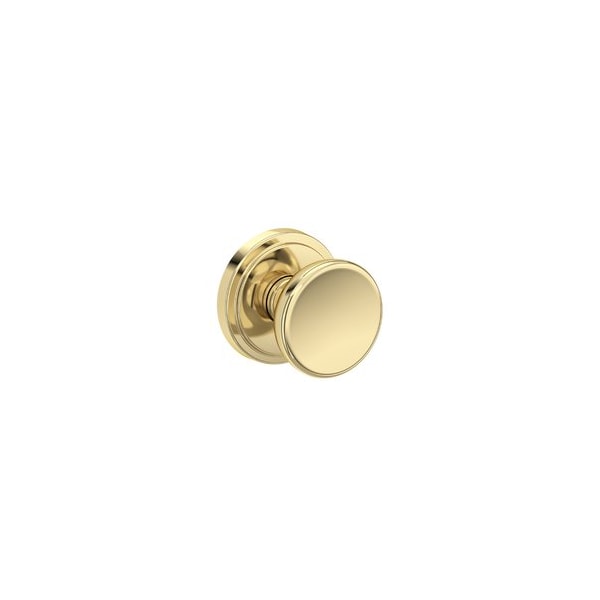 Baldwin Residential Door Knobs Passage Reversible Non-Lacquered Brass PSSOLSRR031 - main