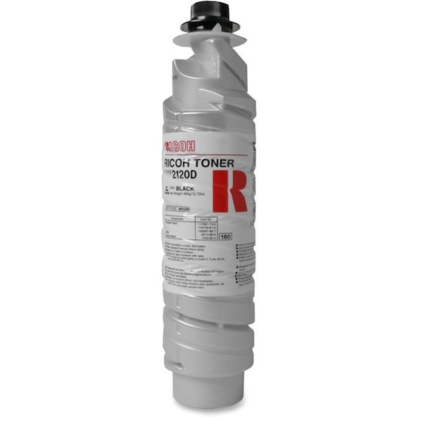 Ricoh Type 2120D Black Toner Bottle 11K YLD 841337 - main