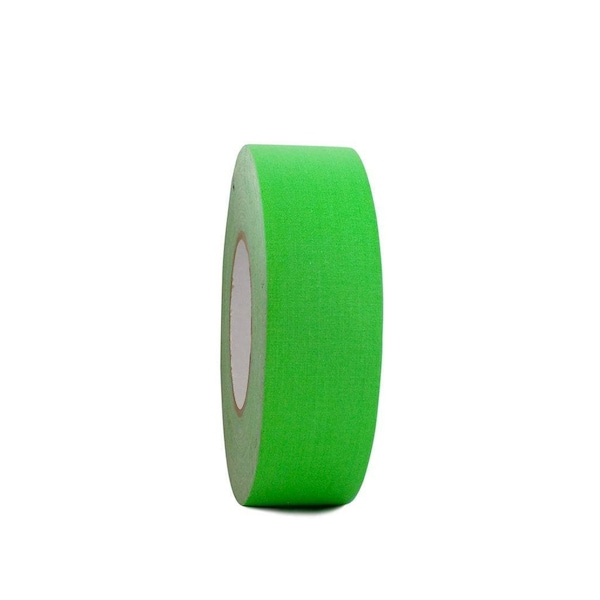 Wod Tape GTMC12F Premium Grade Gaffer Tape Fluorescent Green 57 in. X 60 yds. WOD GTMC12F-59500-LOG-60-FGR - main