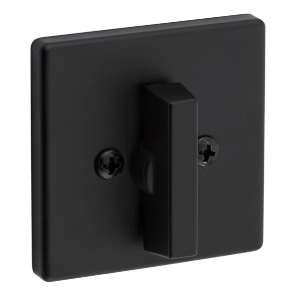 Kwikset One Sided Turn Square Deadbolt with RCAL Latch and Dual RCS and 5303 Full Lip Strike K3 Matte 663SQT-514.DS - main