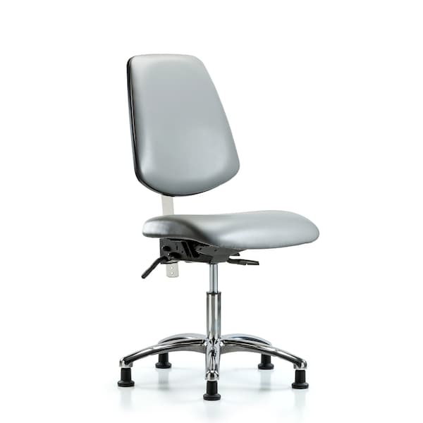 Blue Ridge Ergonomics Vinyl Clean Room Chair BR-NCR-VDHCH-MB-CR-T0-A0-RG-8840 - main