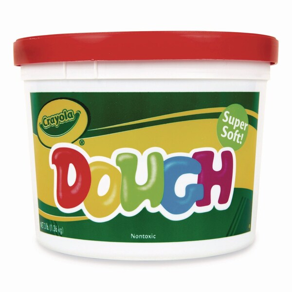Crayola Modeling Dough, Red, 3 lb Bucket 57-0015-038 - main