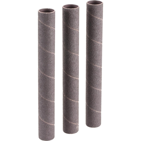 Woodstock 1" Dia. x 9" A/O Hard Sanding Sleeve, 60 Grit, 3PK D1455 - main