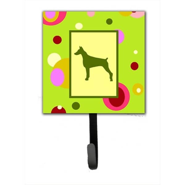 Micasa 4.25 x 6 in. Doberman Leash Or Key Hook MI238401 - main