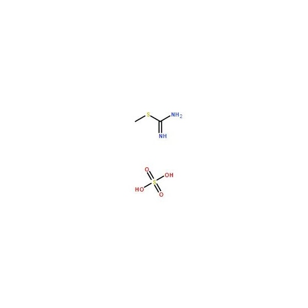 Ak Scientific Methyl imidothiocarbamate sulfate (500g), CAS 14527-26-5 4399AD-500g - main