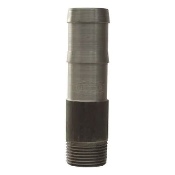 Dixon King Round Nipple, 3/4 x 3/4 in Nominal, MNPT x Hose, Steel, Unplated, Domestic KRN662 - main