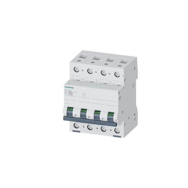 Siemens Miniature circuit breaker 400 V 6kA 4-pole 5SL6450-6 - main