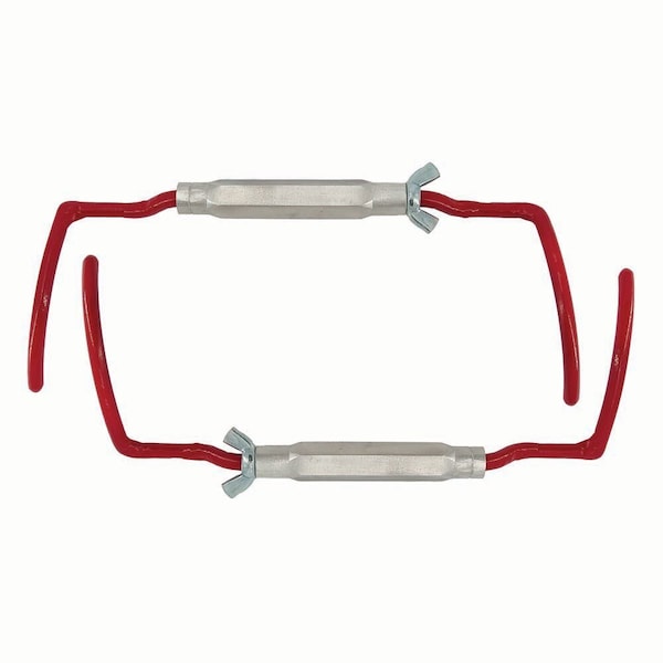 Jorgensen Laboratories Connecting Rods for MB Spinal Brace, 5/16", 8"-10" length J1240B - main
